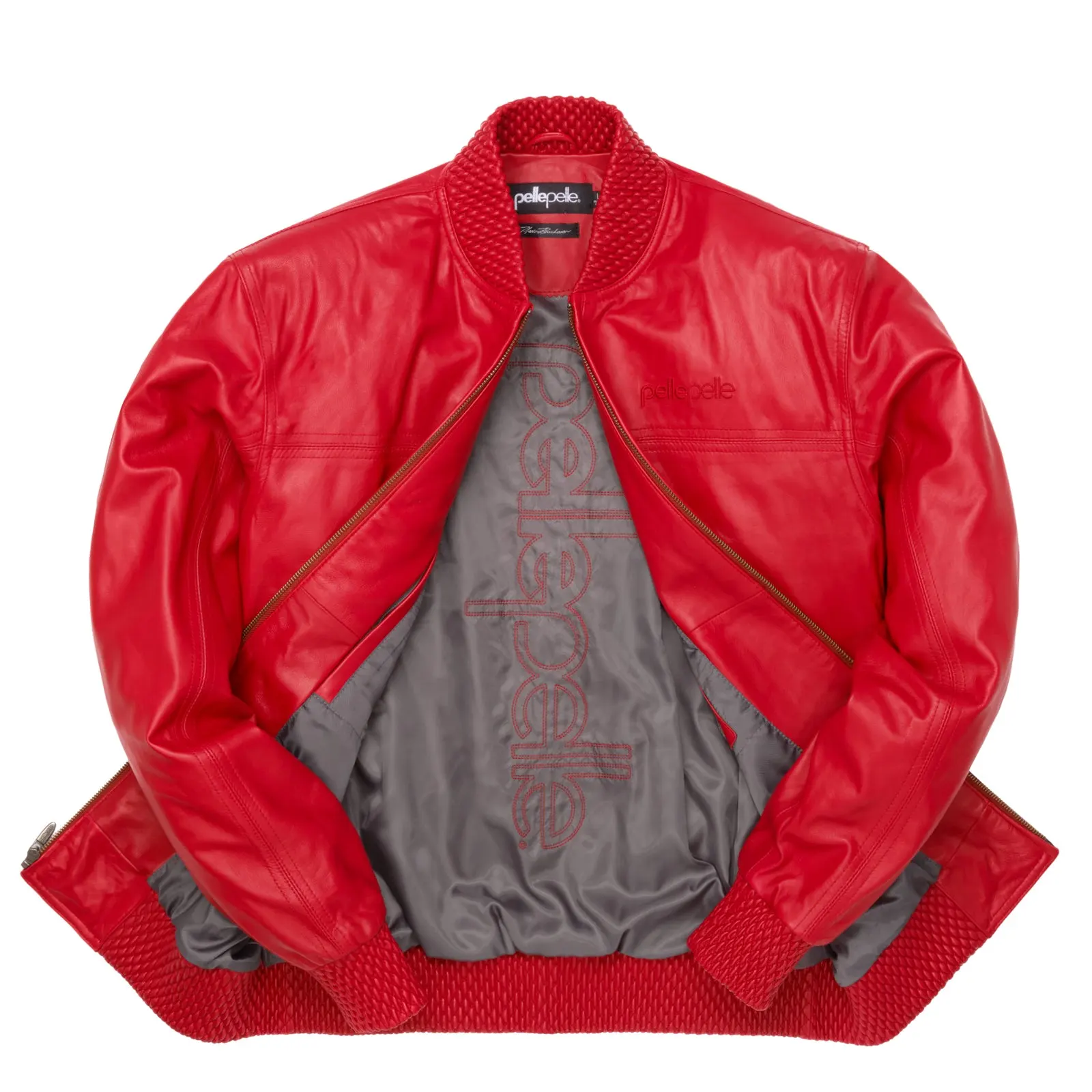 Pelle Pelle Basic Buttersoft Red Leather Jacket (4)